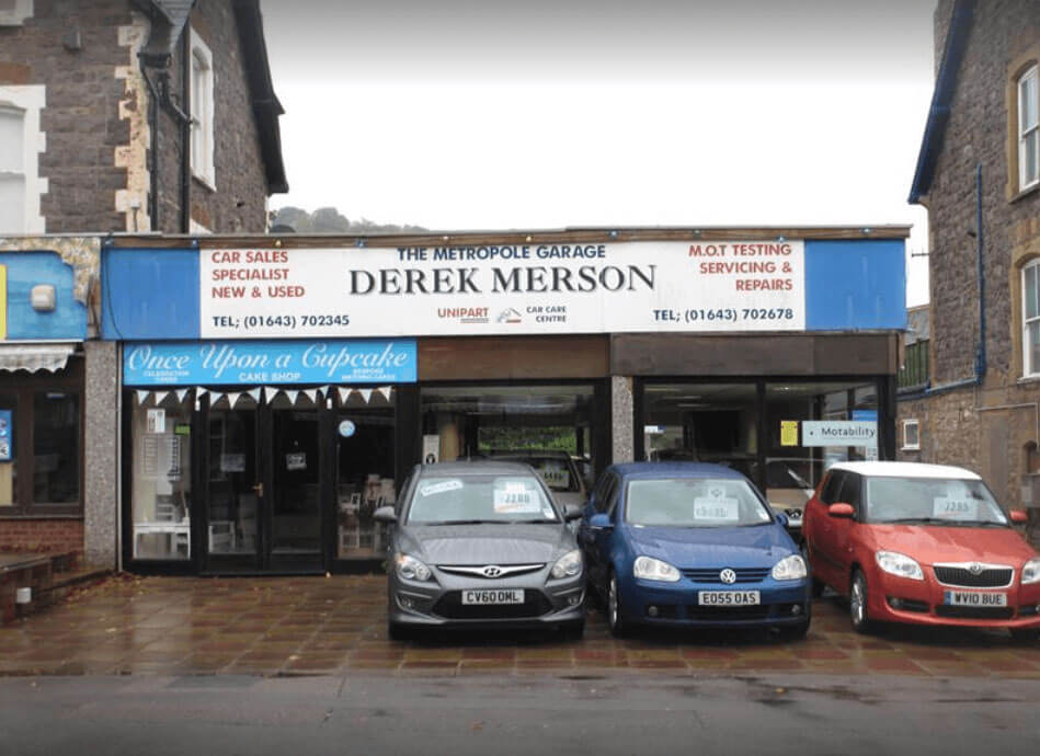 Derek Merson Shop Front